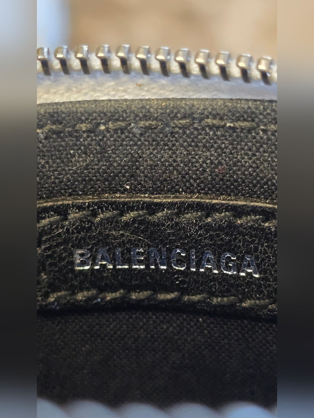 Balenciaga Micro Ville Bag Croc-Embossed Bag - Picture 10 of 15